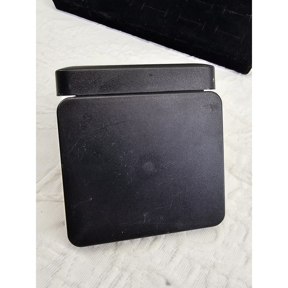 Silver Match Vintage Lighter Chrome Engraved Pattern Case