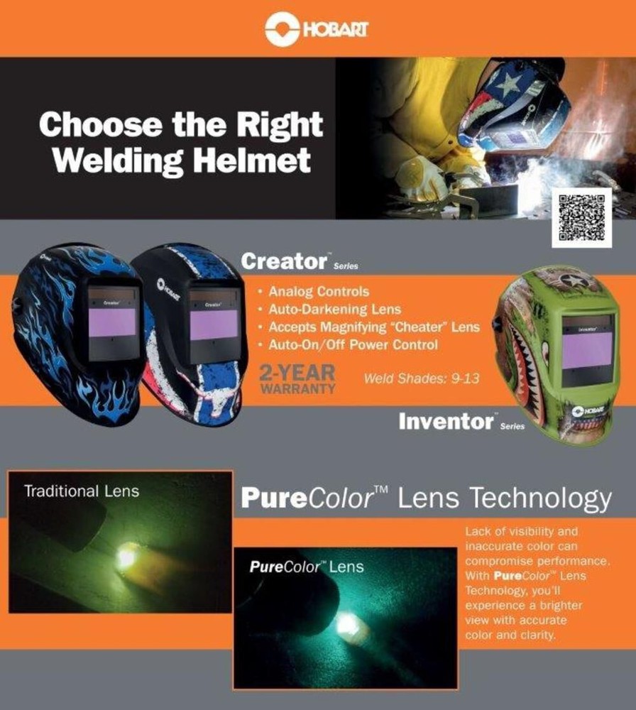 Hobart Inventor Series Welding Helmet Forerunner