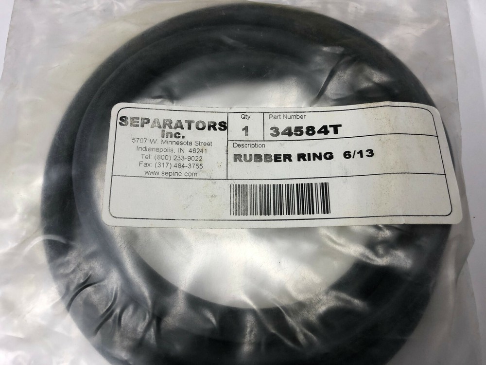 NEW Separators 34584T Rubber Ring 6/13