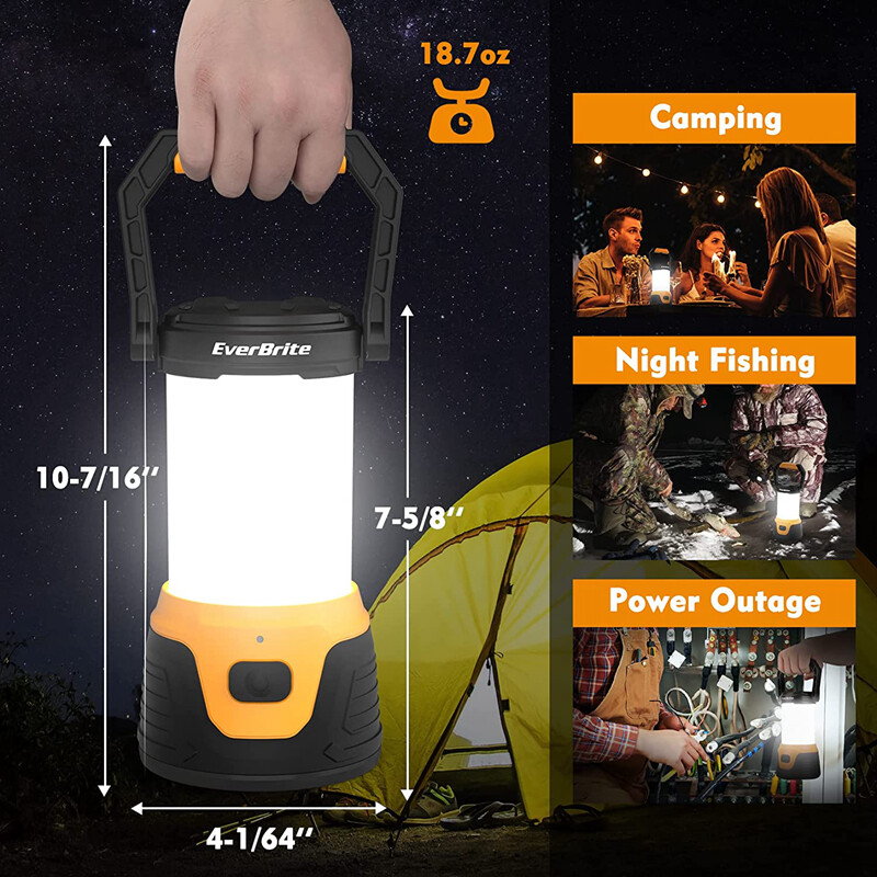 EverBrite Rechargeable LED Camping Lantern Power Bank Function 5 Lighting Modes