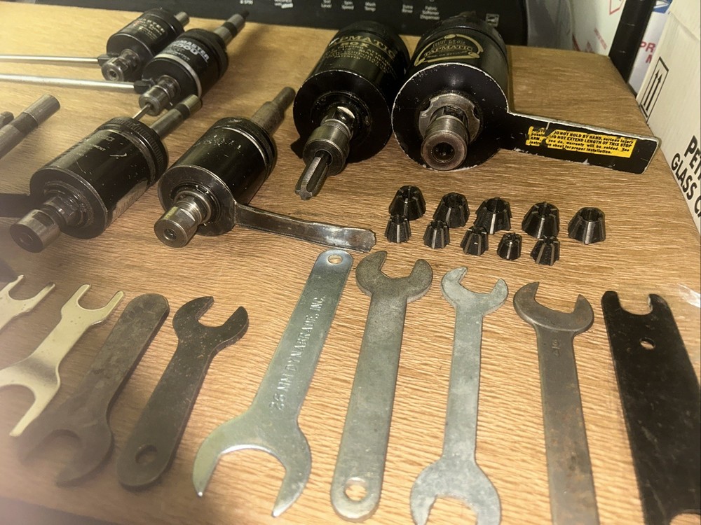 8 Assorted Tapping Heads