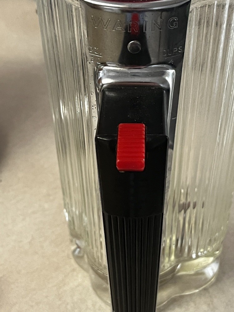 Vintage MCM Chrome Waring Blender Working