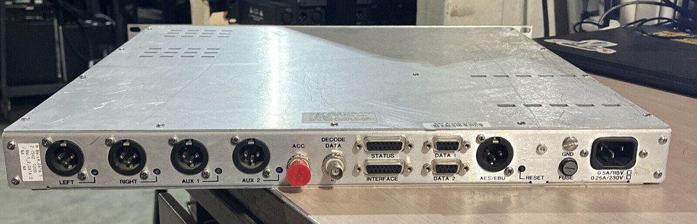 MOSELEY DSP 6000D DIGITAL DECODER