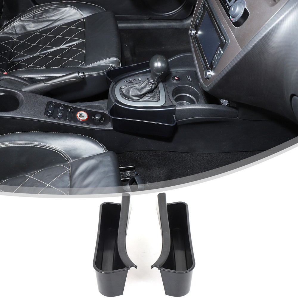 Gear Shift Console Both Side Storage Box Tray For Seat Leon 2008-2012