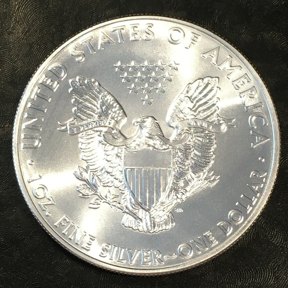 2014 Uncirculated American Silver Eagle US Mint Issue 1oz Pure Silver #J004