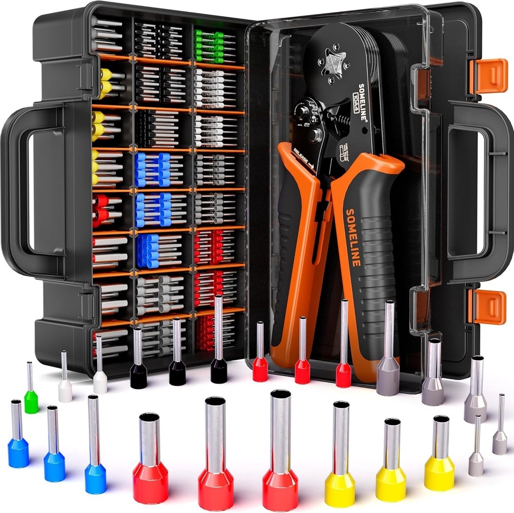 High-Quality Ferrule Crimping Tool with 23 Terminals for Electrical Precision