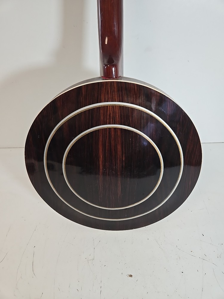 Vintage Harmony 5 String Eagle Banjo With Case