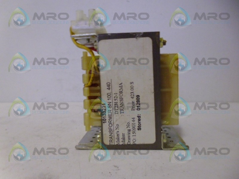 TRANSFORMATOR-TEKNIK DT23152-1 TRANSFORMER NSNP