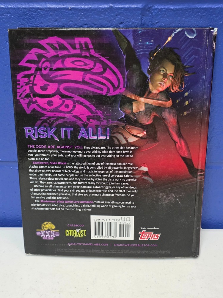 Shadowrun 6th Edition RPG Beginner Box CAT28010 6th World