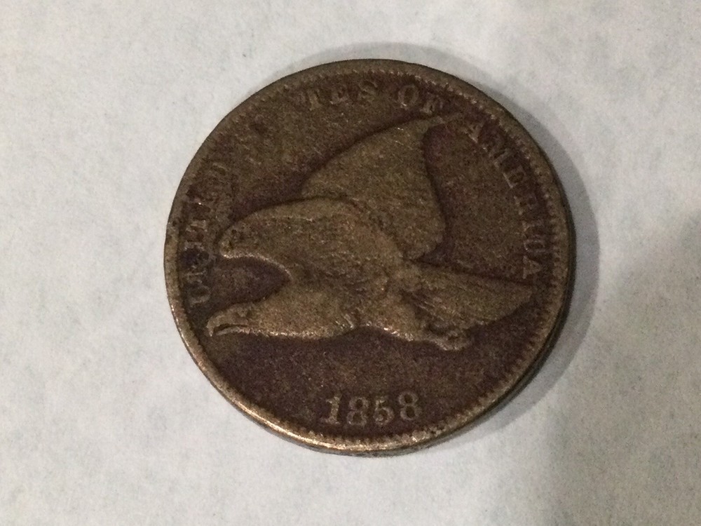 1858 Flying Eagle Cent ~ Small Letters