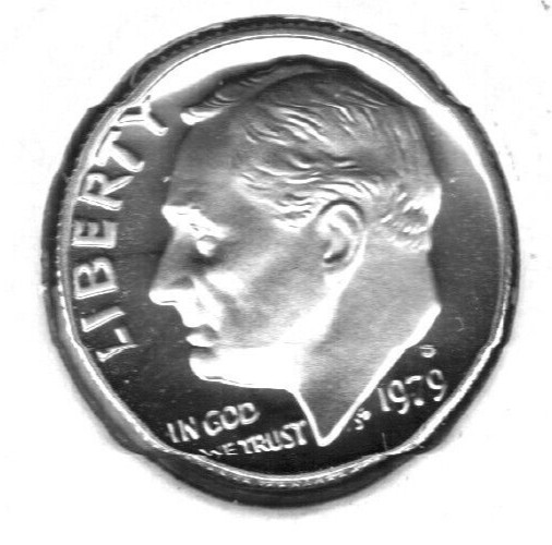 1979-S PROOF TYPE 2 ROOSEVELT DIME