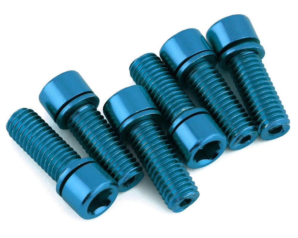 Mission Hollow Stem Bolt Kit (Blue)