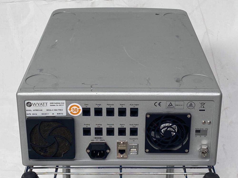 WYATT Technology #WTREX-05 Optilab T-rEX Refractive Index Detector Refractometer