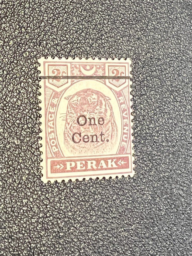Malaya States Perak stamp 62 MH