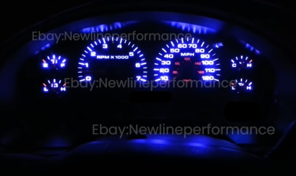 Blue Cluster LED Bulb Kit for Ford F-150 F150 WITH 2004-2008