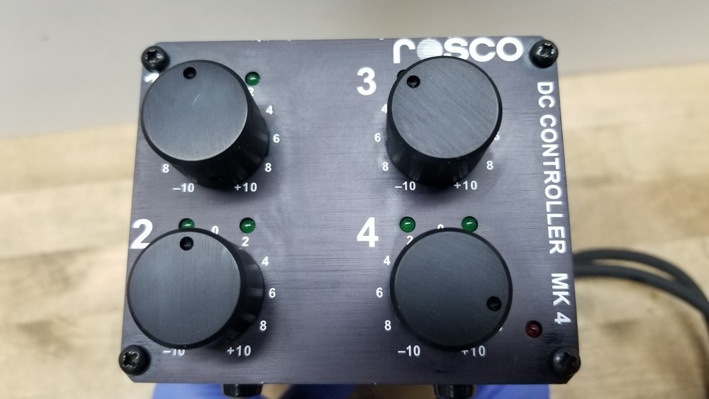 ROSCO DC CONTROLLER MK4 DMX 4 Channel Controller 230/120V DHA (READ) (#1)