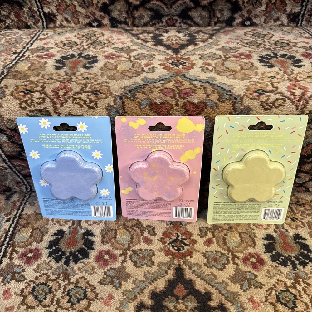 Daise x Mini Brands Bath Bombs (Bundle Includes 3 Love Me, Candy Dream And BRB)