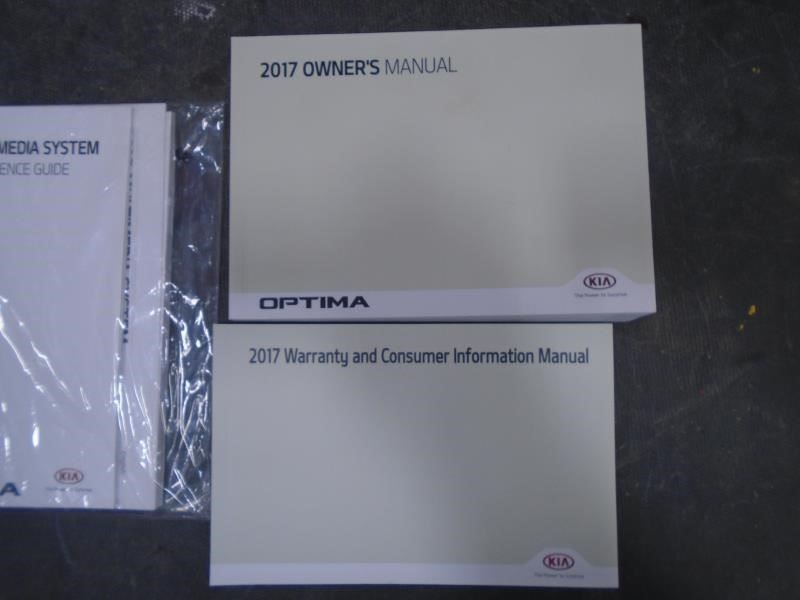 OPTIMAKIA 2017 Owners Manual 1455220