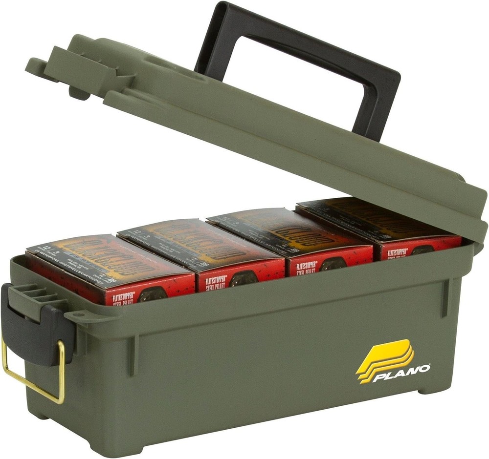 Element-Proof Water-Resistant Ammo Box - Compact & Secure Field Storage