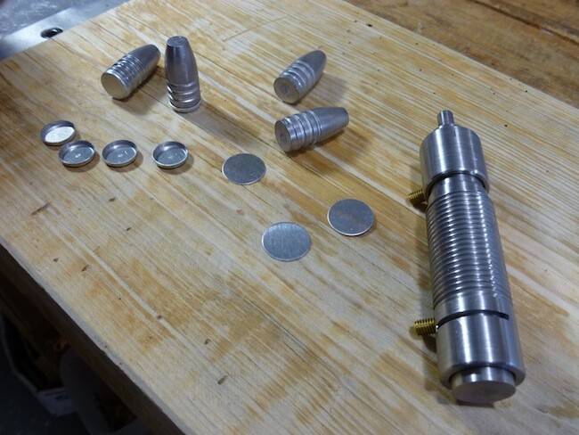 480 cal Patmarlins Checkmaker Gas Check Forming Tool and Die Set