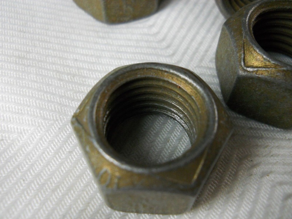 Lock Jam Hex Nut 3/4"-10 Coarse Thread "Lot of 5 Nuts"