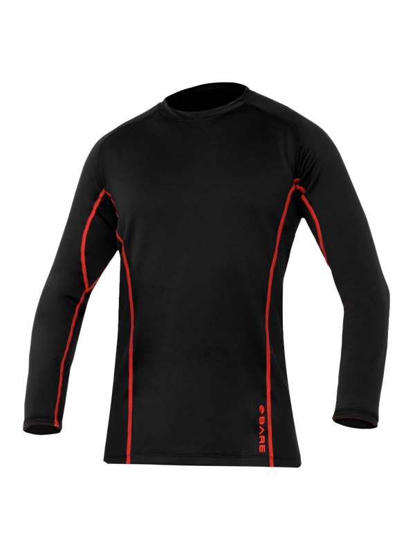 Bare Ultrawarmth Base Layer Top - Men's Black - M (018140BLK-20M)