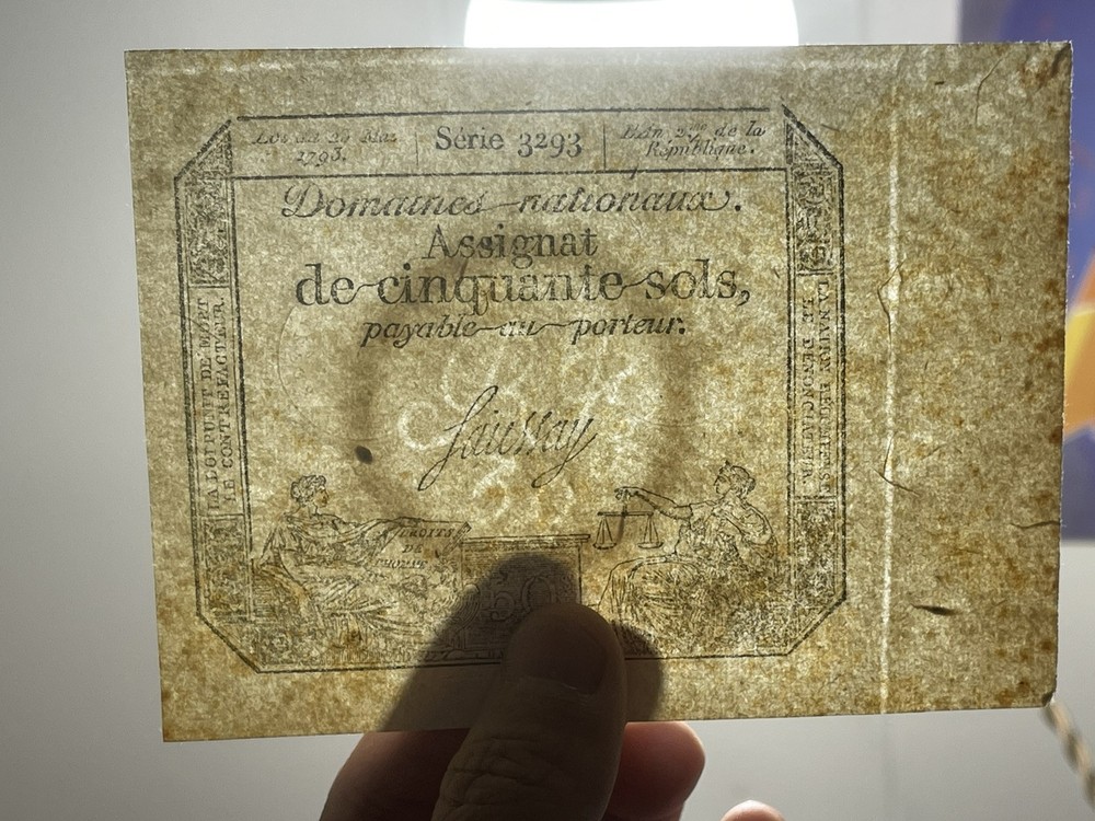 Early France Banknote