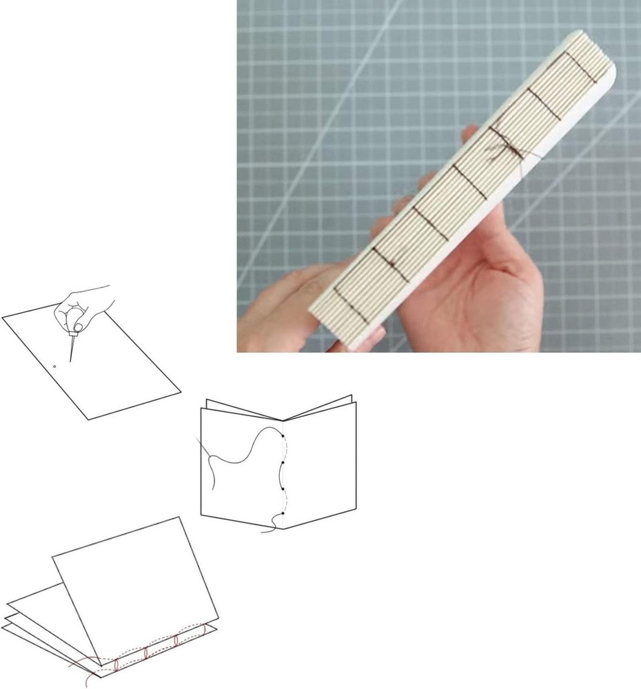 Comprehensive Bookbinding Tools Set: Perfect for School Projects & DIY Crafts