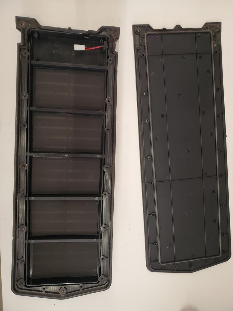 Evolve Bamboo GT Skateboard BATTERY COVER AND SCREWS