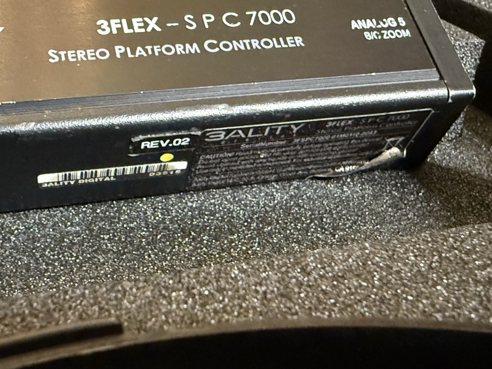 3ALITY DIGITAL 3FLEX SPC-7000 Stereo Platform Controller Same As Pictures As Is