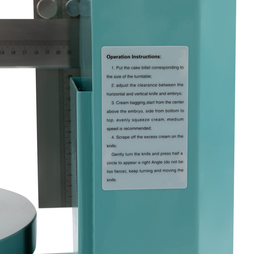 Cream Spreading Coating Edge Smoothing Machine Cake Decorating Coating Machine