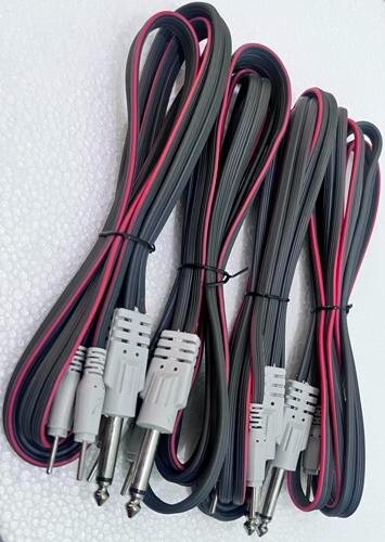 Electrotherapy Electrode Lead/Cable 4 Nos.for Dynoplus 4 Channel Stimulator &$A+