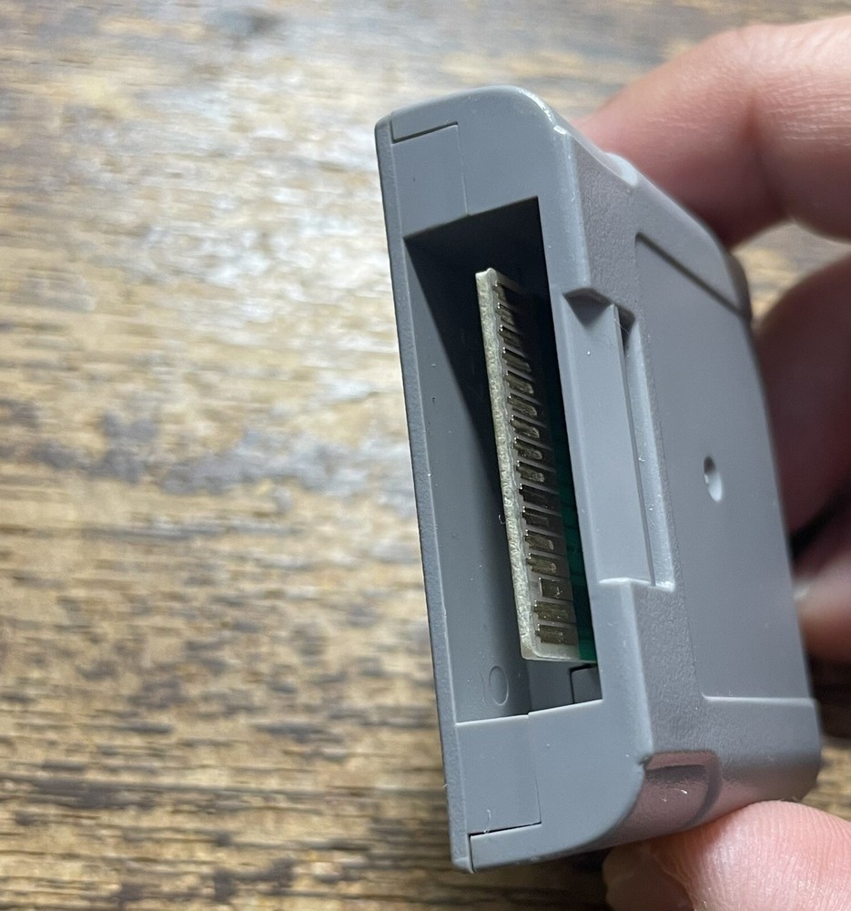 Nintendo 64 Controller pak pack NUS-004 N64 Memory Card Tested from Japan