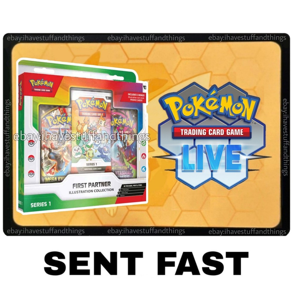 First partner illustration collection series 1 code Pokemon TCG Live code pack