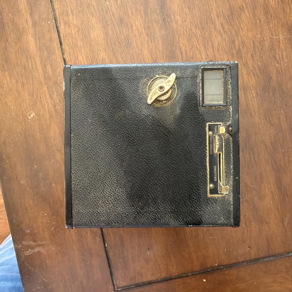 Vintage Agfa Ansco Shur Shot D-6 Camera Black UNTESTED