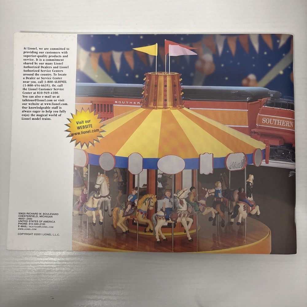 2001 Lionel Classic Trains Catalog
