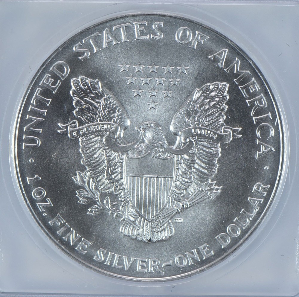 1995 American Silver Eagle MS69 ICG