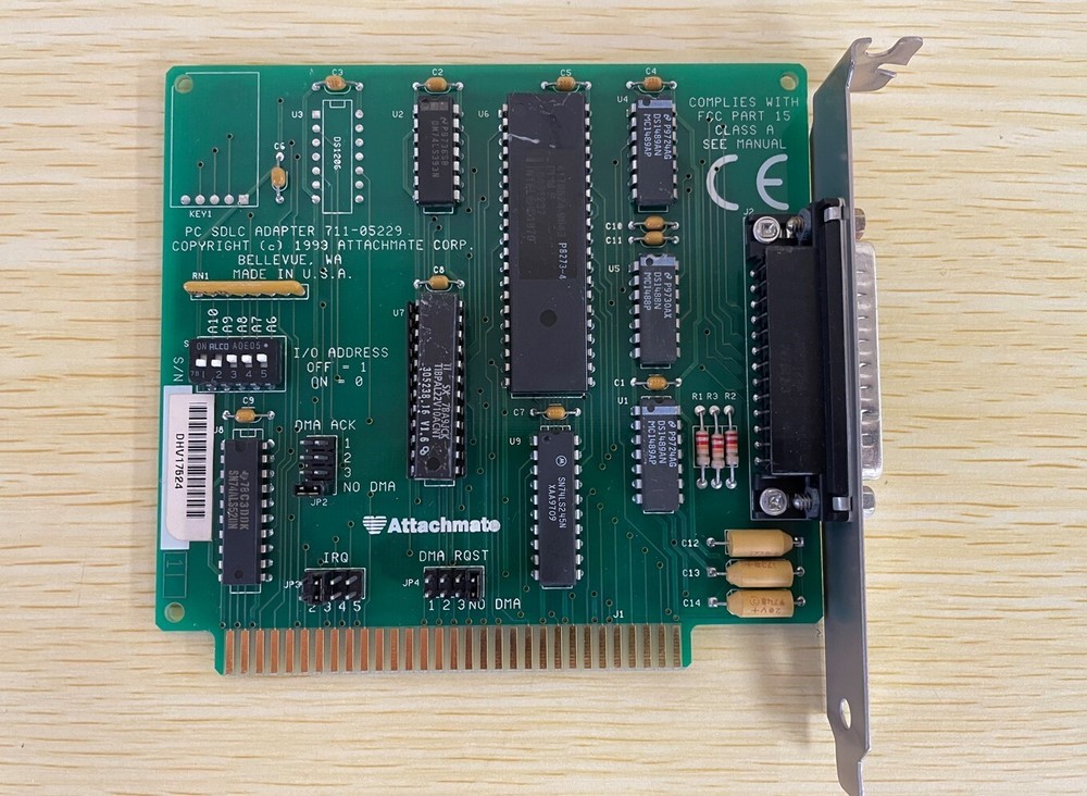 Attachmate PC SDLC Adapter ISA Controller Card 711-05229