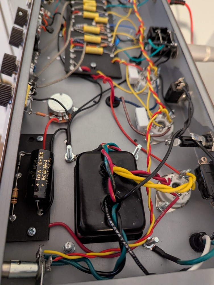 Fender Deluxe 6G3 Brownface clone Chassis-only