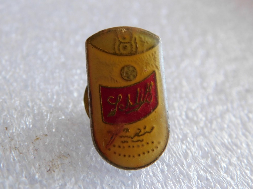 Unique Schlitz Beer Can Lapel Pin