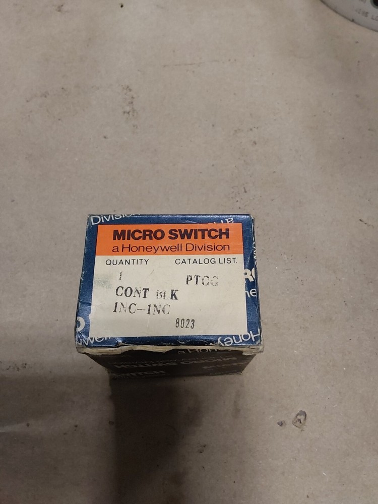 Honeywell Microswitch Contact Block PTCG 1NC-1NC