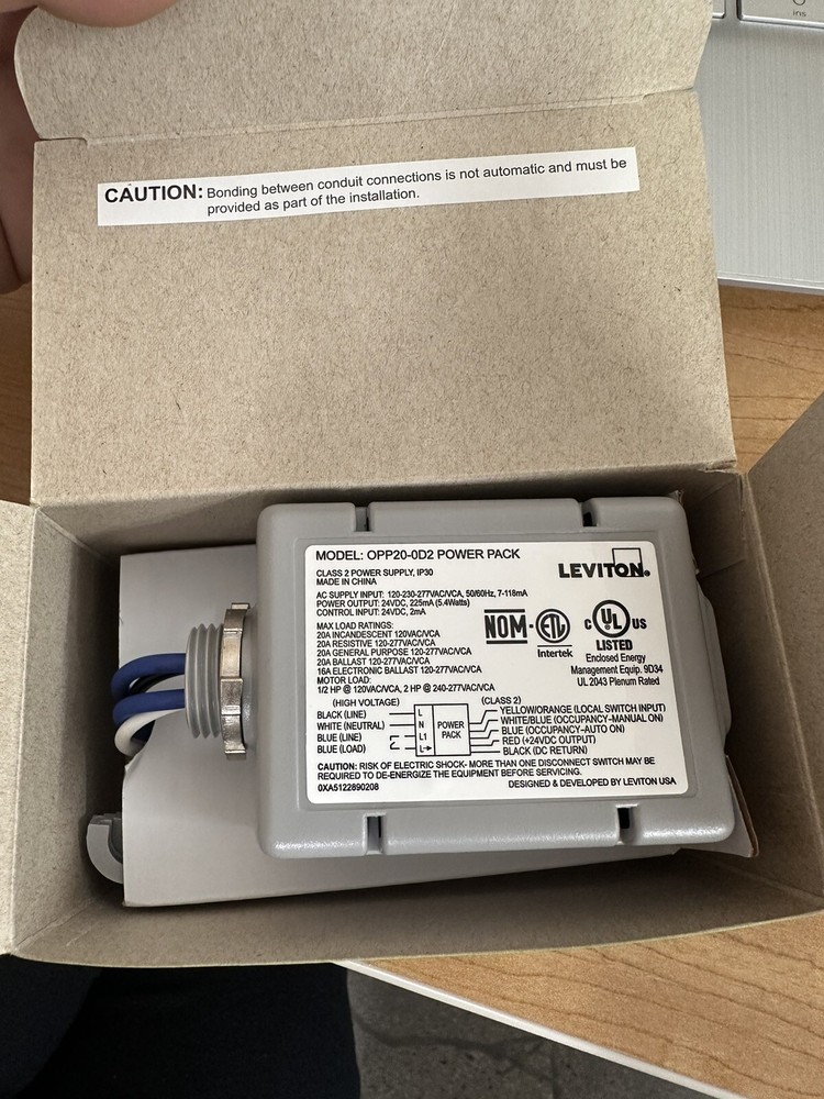 Leviton Occupancy Sensor OPP20-D2