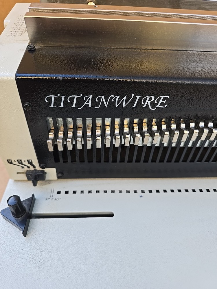 Titanwire DFG Totan Wire Binding Machine Bind Books and Documents