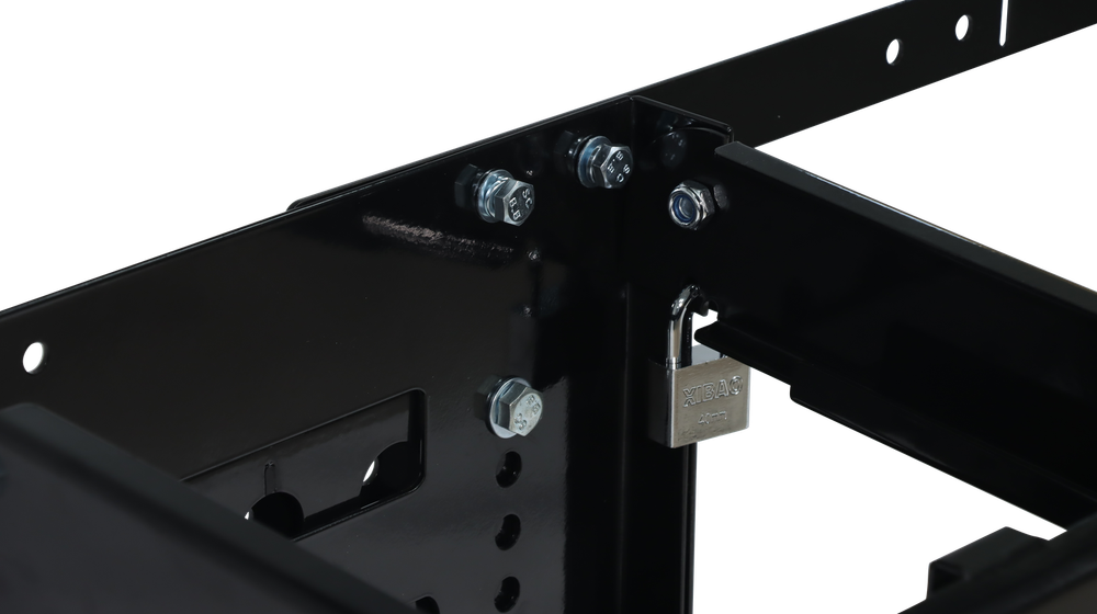 Adjustable Backpack Blower Rack for Open & Enclosed Trailer/ Truck Holder W/Lock