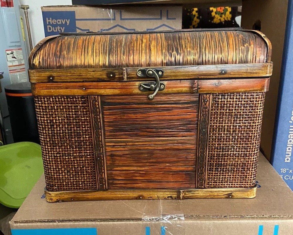 Vintage Wooden Chest