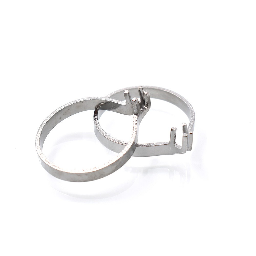 4X Dental Sectional Contoured Matrix Clamp Square Ring Holder for Placing Matrix