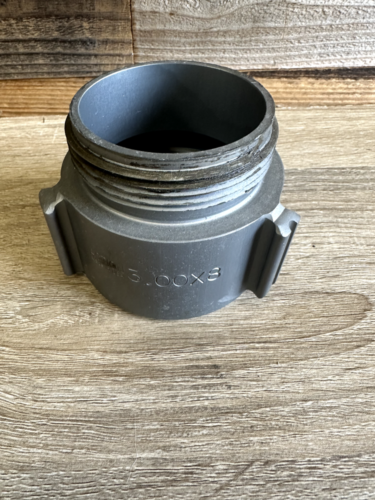 Action Coupling 3.00 X 8 NY Corp Male Fire Hose Coupling