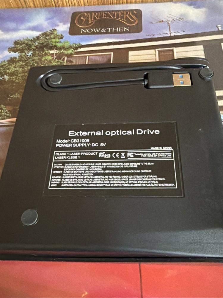 Ultra thin external optical drive USB 3.0 Excellent tested