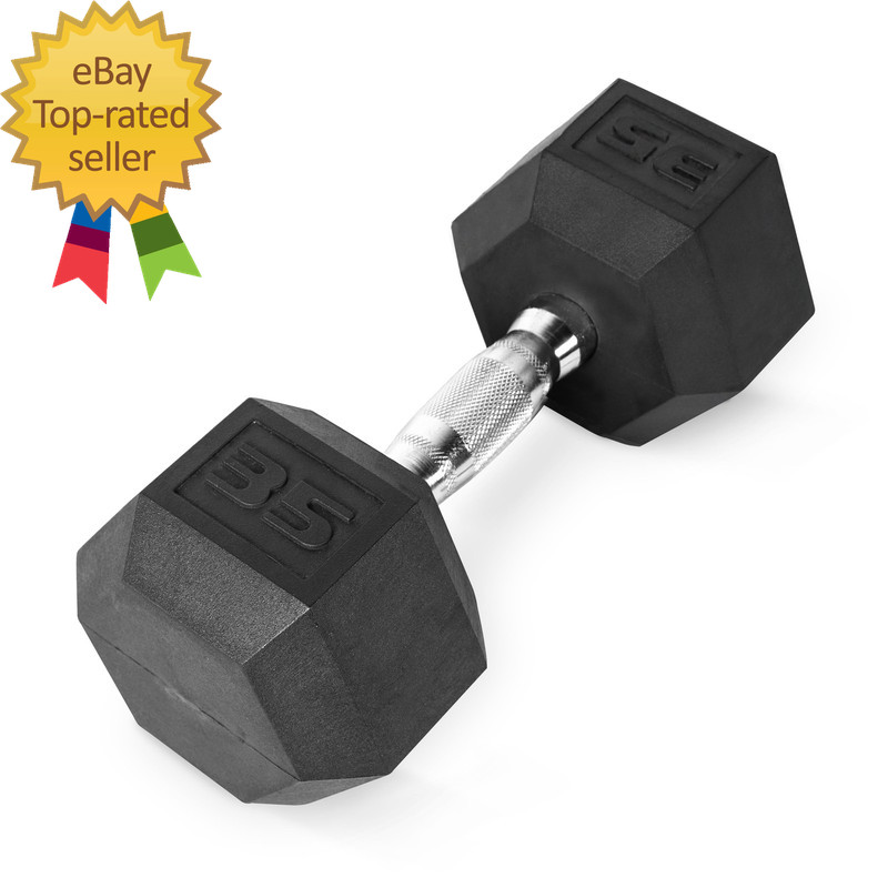 300Lb Rubber Hex Dumbbell Set