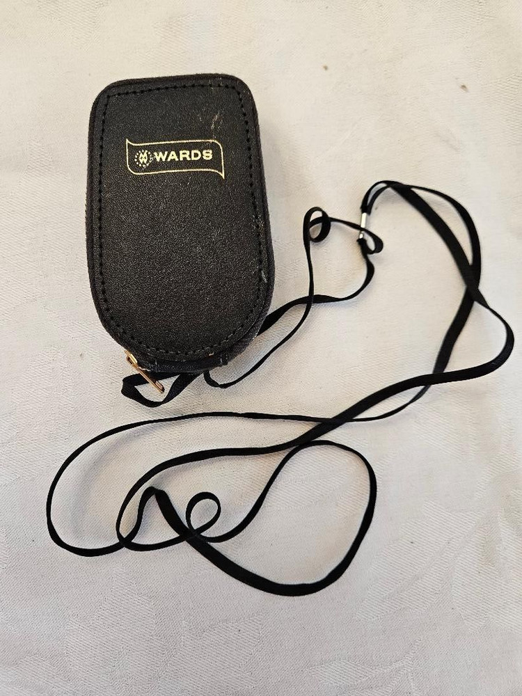 Vintage Wards Exposure Meter Original Leather Case 67-2183 Camera Light Meter